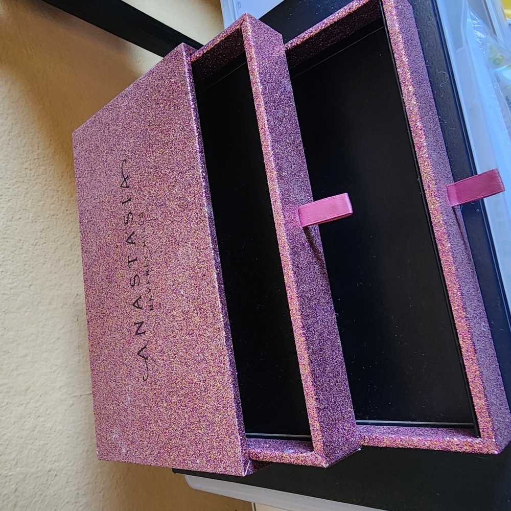 Anastasia Pink Glitter Storage Box